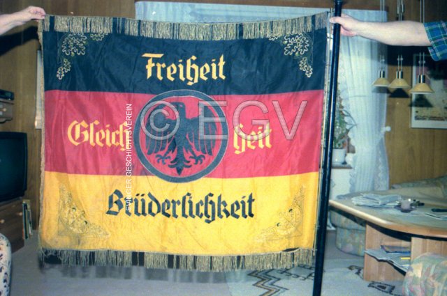Fahne der Reichsbanner Ortsgruppe Holthausen