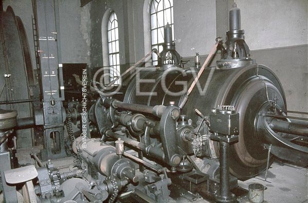 (alte) Fördermaschine Schacht 1 Hardenberg, abgebrochen 1930