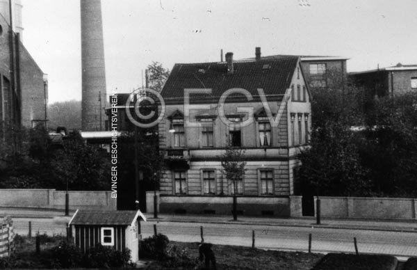 Angestelltenhäuser an der Evinger Straße, um 1935