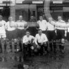 Fußballmannschaft Westfalia-Eving-09, auf dem Sportplatz an der Bergstraße; um 1930