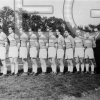 1e Mannschaft SuS-Eving-Lindenhorst auf dem Eckey-Sportplatz, um 1951.
